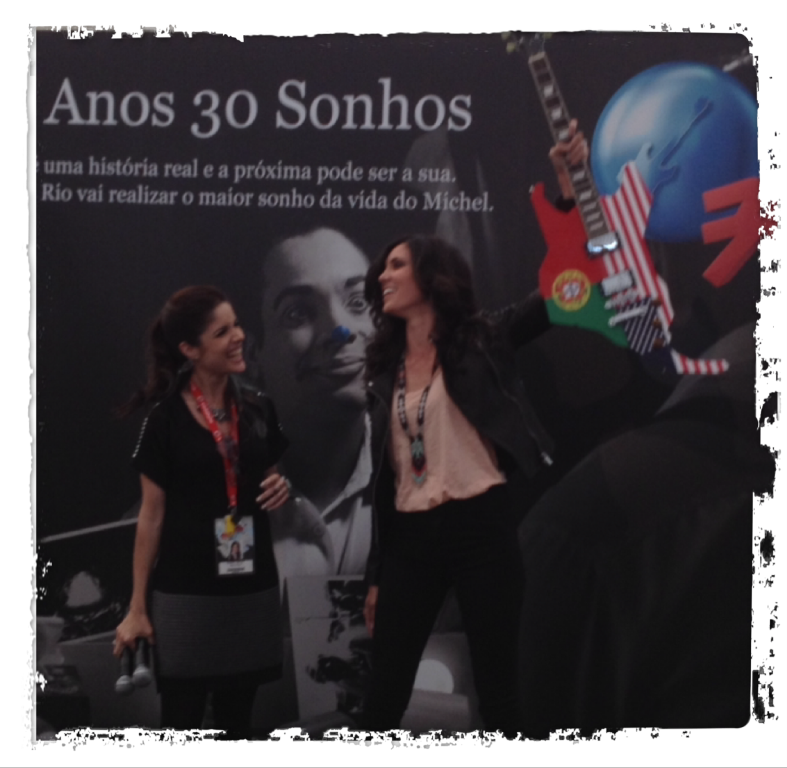 Daniela Ruah - embaixadora do "30 anos, 30 sonhos", do Rock in Rio