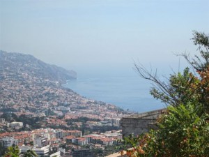 Vista sobre o Funchal, Madeira, Portugal.